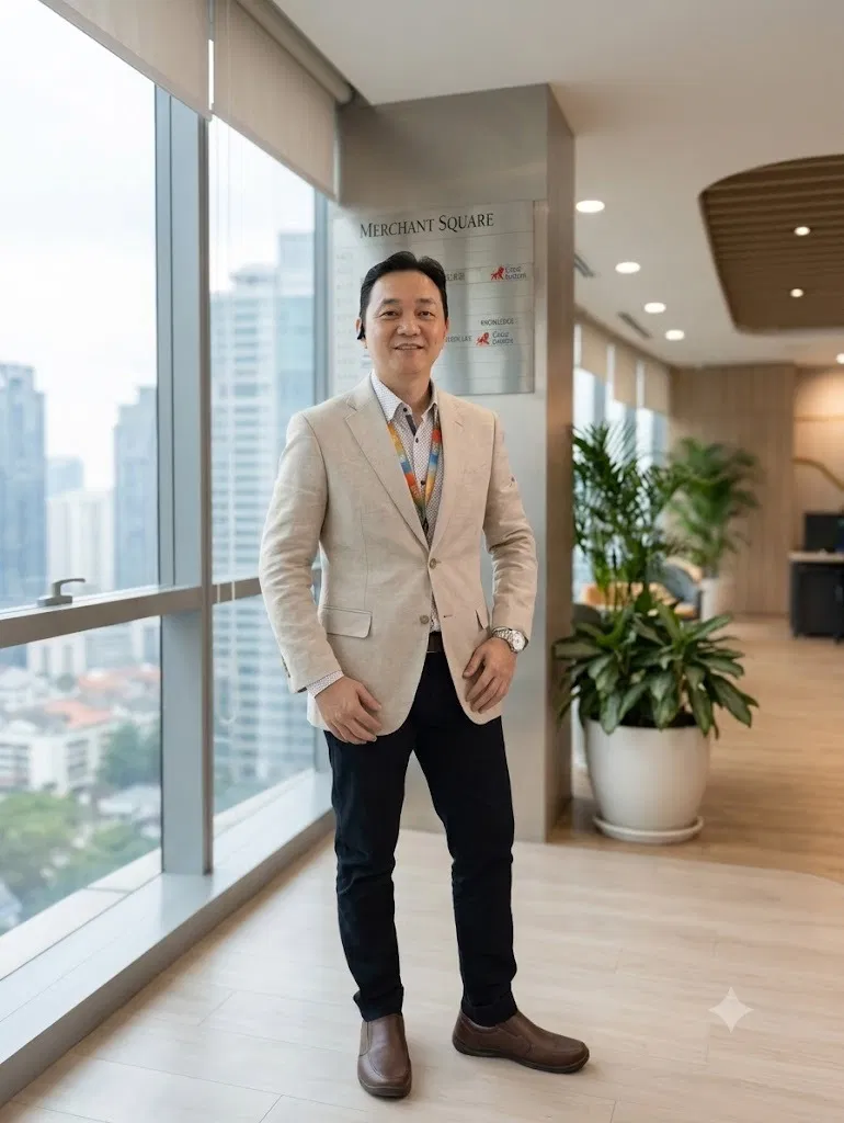 戴谚晖 Tai Yen Fei 于办公室